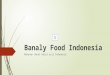 Produsen Makanan Beku - Banaly Food Indonesia