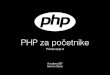 PHP za pocetnike - predavanje 9