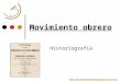 Historiografía del movimiento obrero argentino