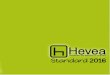 Catlogo standard 2016 hevea