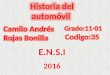 HISTORIA DEL AUTOM“VIL