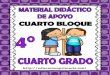 MATERIAL DIDACTICO DE APOYO 4º GRADO