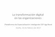 La transformación digital en las organizaciones