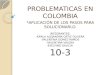 Problematicas en colombia 2
