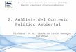 2. analisis del contexto politica ambiental en honduras