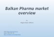 Balkan pharma markets