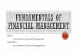 An overview of financial management