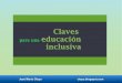 Claves para la educación inclusiva