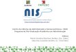 Prestação de Contas - NISP - 2014/2015
