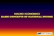 Basic concepts of national income