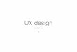 Ux design kennissesie - TIC