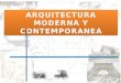 Arquitectura moder y contemporanea resumen i unidad