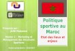 Politique sportive au Maroc