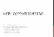 Web copywrighting presentatie Nicholas Bellon - Vince-Paolo Campforts