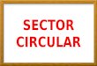 Sector circular   5º año
