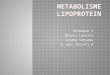 Metabolisme lipoprotein