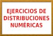 Ejercicios de distribución numérica   rm 1º año
