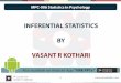 Mpc 006 - 01-02 Inferential Statistics