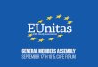 EUnitas GMA 2015-09-17