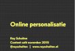 Introductie online personalisatie