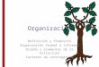 Organización: definición y propósito