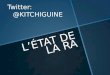 L'état de la RA / Jean-François Kitchiguine