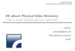 (130119) #fitalk   all about physical data recovery