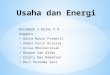 Energi dan usaha Fisika SMK-SMAK Bogor