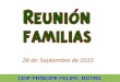 Reunión Familias sept/2015