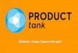 Métricas - Product tank