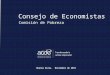Consejo de Economistas - Comision de pobreza