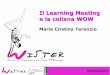 Maria Cristina Terenzio: presentazione learning meeting Wister #d2dtodi