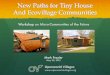 Opportunities for Tiny House and EcoVillage Communities