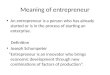 1. entrepreneur & entreprenurship