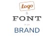 Logo & Font in un Brand