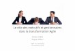 Le rôle des gestionnaires et exécutifs dans la transformation Agile