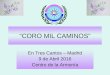 Coro Mil Caminos - 9 de Abril, 2016
