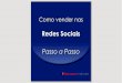 E-book Como Vender Nas Redes Sociais