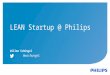 Lean startup @ philips