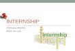 internship presentation uni