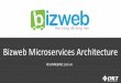 Bizweb Microservices Architecture