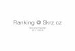 Ranking @ Skrz.cz
