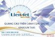 Quang cao xe taxi vinasun 2017