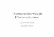 Thematranche Welzijn - Sint Jozef Wonen en zorg: Effectencalculator
