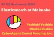 Elasticsearch at Makuake