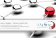 Présentation globale AMfine Services & Software