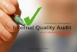 Introduction & Understanding of Internal Quality Audit ISO 9001_2008