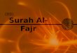 89 Surah Fajr Tafseer Midi