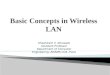 Basic Concepts in Wireless LAN