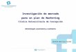 Investigación mercado Clínica Universitaria de Concepción